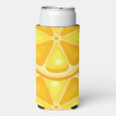 TROPISCHE Zitrusfrüchte SOMMERFRÜCHTE Orangenlemon Selters Dosenkühler (Seltzer Rückseite)