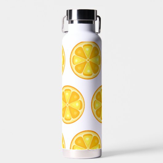 TROPISCHE Zitrusfrüchte SOMMERFRÜCHTE Orangenlemon Trinkflasche (Vorne)