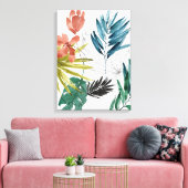 Tropische Zusammensetzung Leinwanddruck (Insitu (Wohnzimmer))
