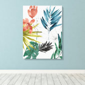 Tropische Zusammensetzung Leinwanddruck (Insitu (Holzboden))