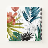Tropische Zusammensetzung Notizblock (Rückseite)