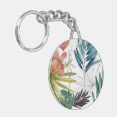 Tropische Zusammensetzung Schlüsselanhänger (Vorderseite links)