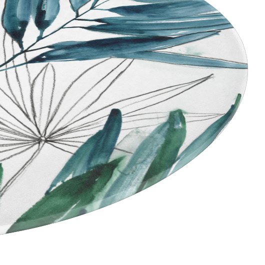 Tropische Zusammensetzung Schneidebrett (Ecke)