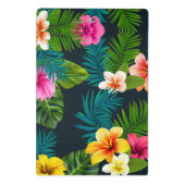 Tropische Zwischenablage Mini Klemmbrett (Rückseite)