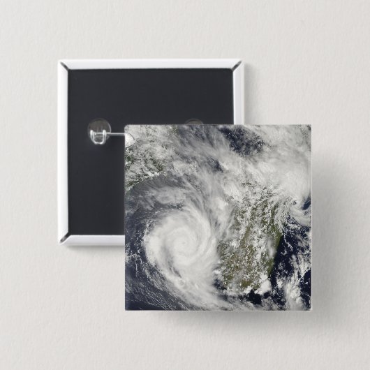 Tropische Zyklone Eric und Fanele 2 Button (Vorne & Hinten)