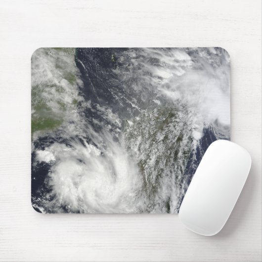 Tropische Zyklone Eric und Fanele Mousepad (Mit Mouse)
