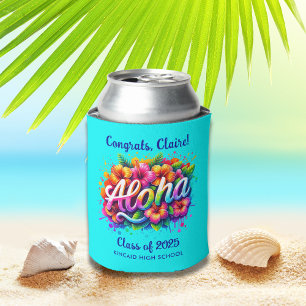 Tropischer Abschluss Aloha Dosenkühler
