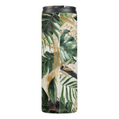 Tropischer Abschluss der Klasse des modernen botan Thermosbecher (Rückseite)