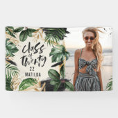 Tropischer Abschluss der modernen botanischen Tass Banner (Horizontal)