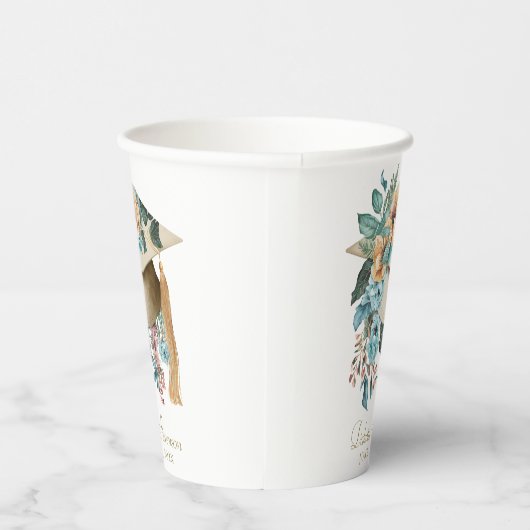 Tropischer Abschluss-Hut und Tassel-Party Pappbecher (Rechts)