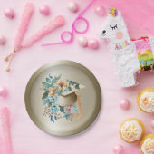 Tropischer Abschluss-Hut und Tassel-Party Pappteller (Party)