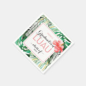 Tropischer Abschluss Luau Party Serviette (Ecke)