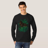 Tropischer Affe Gorilla Menschenaffe Tier Gori T-Shirt (Vorne ganz)
