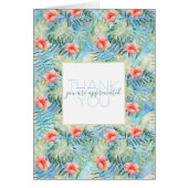 Tropischer Aloha Hibiskus mit Blumen (Vorne)