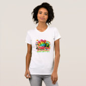 Tropischer Aloha Sommer , Sommerparadies T-Shirt (Vorne ganz)