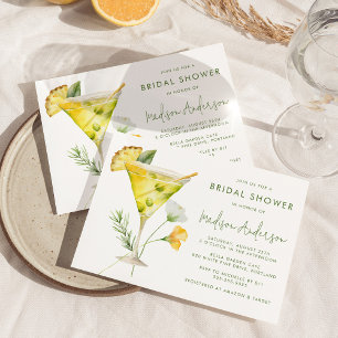 Tropischer Ananas-Martini-Cocktail-Junggesellinnen Einladung