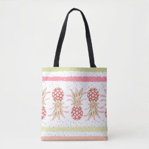 Tropischer Ananas Sommer Nahtloser Druck Tasche