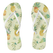 Tropischer Ananas-Strand Badesandalen (Fußbett)