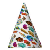 Tropischer Aquarium-Fisch-Party-Hut Partyhütchen (Rechts)