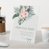 Tropischer Arch Mimosa Bar Sockelschild (In SItu)