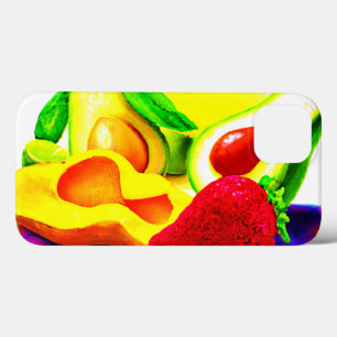 Tropischer Avocado, Erdbeere und Mango. Jetzt kauf Case-Mate iPhone Hülle