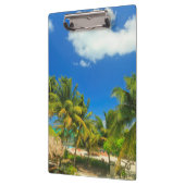 Tropischer Badeort, Belize Klemmbrett (Links)