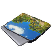 Tropischer Badeort, Belize Laptopschutzhülle (Vorne Knopf)