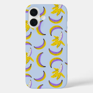 Tropischer Bananenfisch-Pop iPhone 16 Hülle
