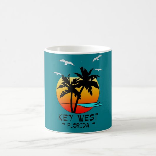 TROPISCHER BESTIMMUNGSORT KEY WESTS FLORIDA KAFFEETASSE (Mittel)
