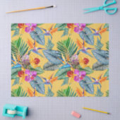 Tropischer Bird des Paradieses und des Orchideen S Seidenpapier (Basteln)