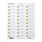 Tropischer Bird-of-Paradies-Logo (Vorne)