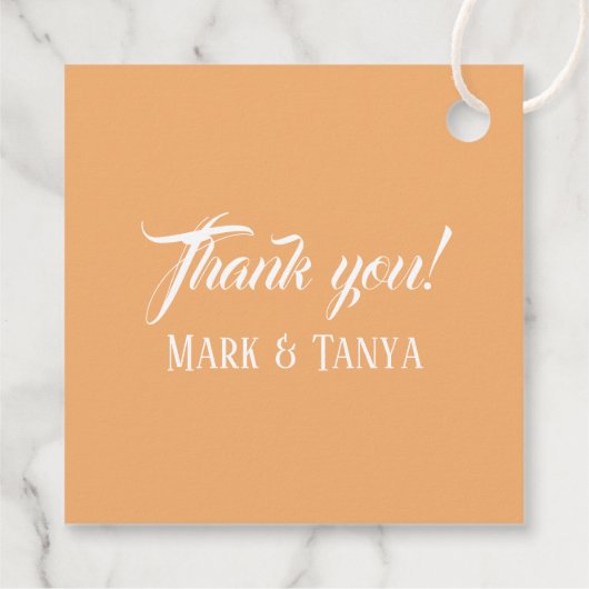 Tropischer Bird of Paradise Geschenkanhänger (Rückseite)