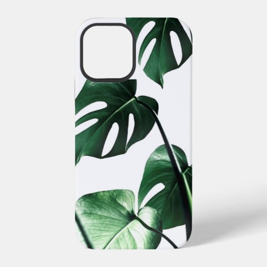Tropischer Blatt-Handyhülle iPhone Hülle (Rückseite)