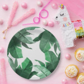 Tropischer Blatt-Pappteller Pappteller (Party)