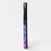 Tropischer Blauer Fisch Case-Mate iPhone Hülle (Hinten/Links)
