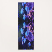 Tropischer Blauer Fisch Yogamatte (Vorderseite)