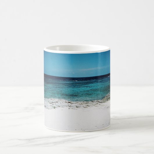 Tropischer Blick Kaffeetasse (Mittel)