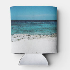 Tropischer Blick kann kühlen Dosenkühler