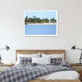 Tropischer Blick Leinwanddruck (Insitu (Schlafzimmer))