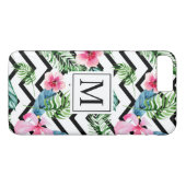 Tropischer Blumentelefon-Kasten des Case-Mate iPhone Hülle (Rückseite (Horizontal))