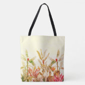 Tropischer botanischer Blumen-Garten-Kunst-Muster Tasche (Vorderseite)