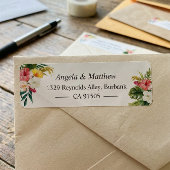 Tropischer botanischer Blumensommer