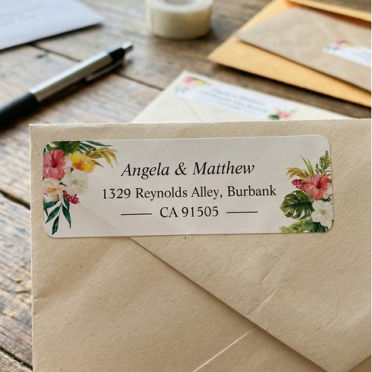 Tropischer botanischer Blumensommer