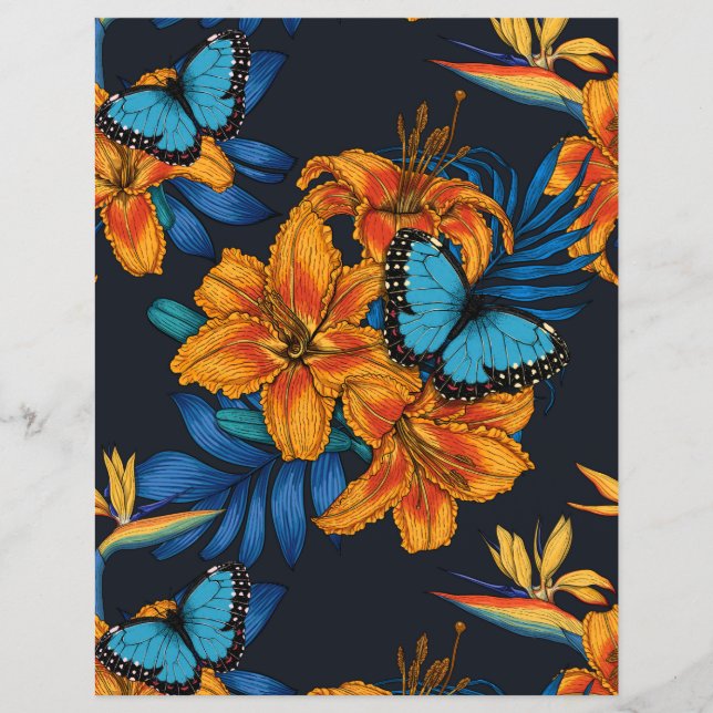 Tropischer Bouquet (Vorderseite)