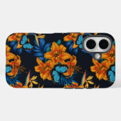 Tropischer Bouquet Case-Mate iPhone Hülle (Rückseite (Horizontal))