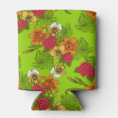 Tropischer Bouquet Dosenkühler (Rückseite)