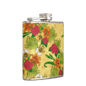 Tropischer Bouquet Flachmann (Rechts)