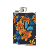 Tropischer Bouquet Flachmann (Links)