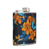 Tropischer Bouquet Flachmann (Rechts)