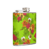 Tropischer Bouquet Flachmann (Rechts)